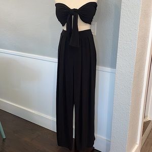 NEW Women’s BLASHE 2-Piece Solid Black Outfit